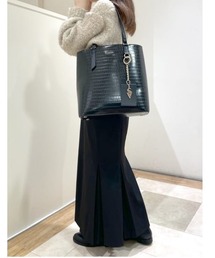 SAMANTHAVEGA | クロコ調シンプルA4トート(トートバッグ)