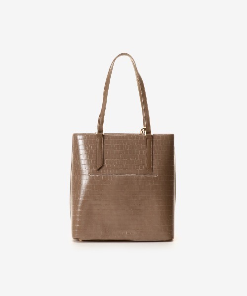 SAMANTHAVEGA（サマンサベガ）の「クロコ調シンプルA4トート（トートバッグ・レディース・グレイッシュベージュ/ブラック/キャメル・FREE）」の15枚目の写真