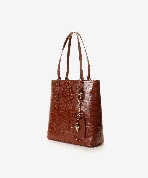 SAMANTHAVEGA（サマンサベガ）の「クロコ調シンプルA4トート（トートバッグ・レディース・グレイッシュベージュ/ブラック/キャメル・FREE）」の19枚目の写真