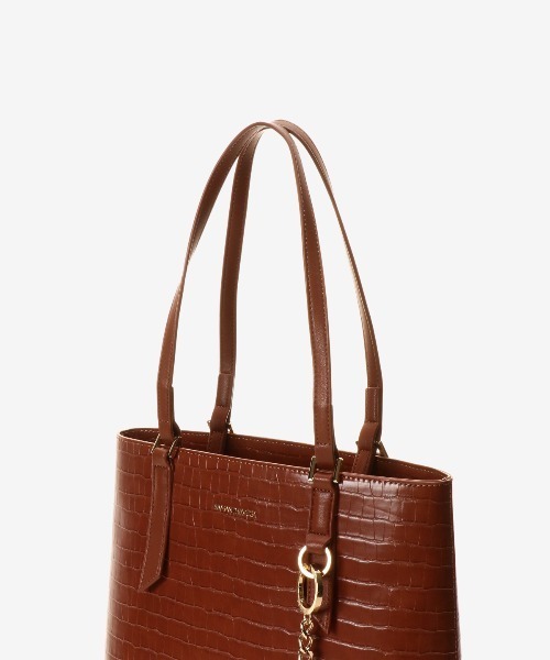 SAMANTHAVEGA（サマンサベガ）の「クロコ調シンプルA4トート（トートバッグ・レディース・グレイッシュベージュ/ブラック/キャメル・FREE）」の20枚目の写真