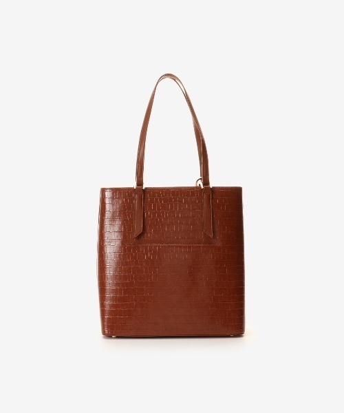 SAMANTHAVEGA（サマンサベガ）の「クロコ調シンプルA4トート（トートバッグ・レディース・グレイッシュベージュ/ブラック/キャメル・FREE）」の22枚目の写真