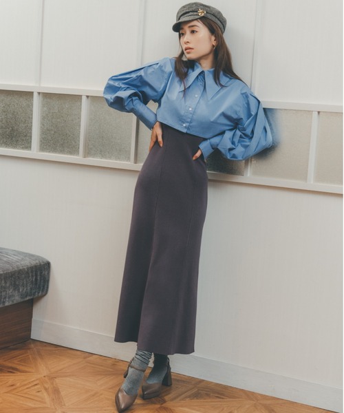 SNIDEL（スナイデル）の「バリエキャスケット（キャスケット・レディース・グレー/ブラック/モカ・FREE）」の18枚目の写真