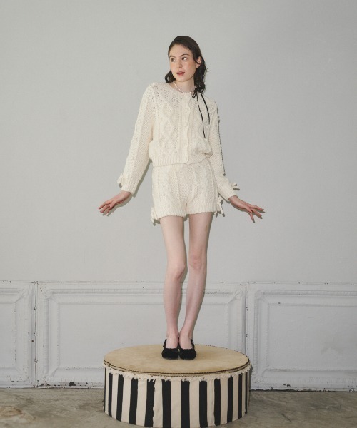 MIRO AMURETTE（ミロアミュレット）の「chaleur knit pants（その他パンツ・レディース・ホワイト・FREE）」の11枚目の写真