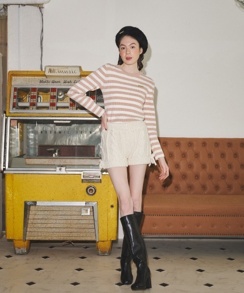 MIRO AMURETTE（ミロアミュレット）の「chaleur knit pants（その他パンツ・レディース・ホワイト・FREE）」の7枚目の写真