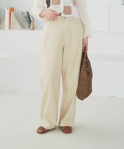 Isn't She?(イズントシー)の「ワイドパンツ(その他パンツ・レディース・ブラック/ベージュ・M)」の9枚目の写真