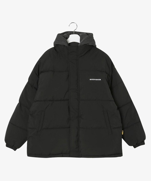 SONA（ソナ）の「SONYUNARA フードレイヤードダウンジャケット（ダウンジャケット/コート・レディース・ブラック/アイボリー・MEDIUM/LARGE）」の17枚目の写真