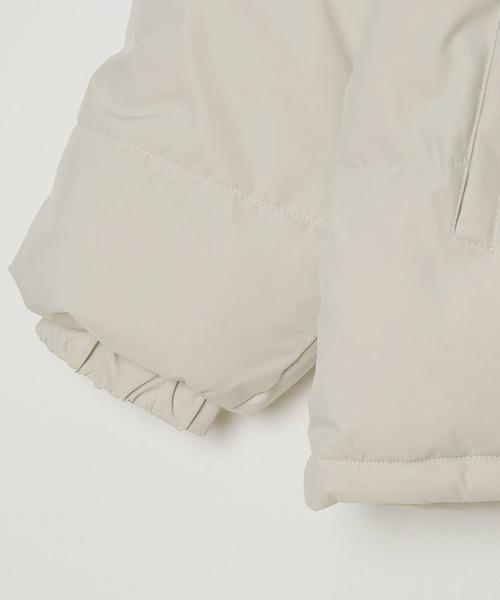 SONA（ソナ）の「SONYUNARA フードレイヤードダウンジャケット（ダウンジャケット/コート・レディース・ブラック/アイボリー・MEDIUM/LARGE）」の21枚目の写真