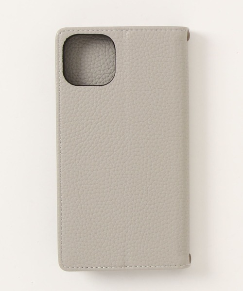 NANO universe（ナノユニバース）の「iPhone14 iPhone14Pro iPhone13 iPhoneSE ミラー カード収納付き 手帳型ケース ナノユニバース スマホケース [シンプルロゴ手帳]（スマホケース/カバー・レディース・ブラック/ブラウン/ベージュ/グレー・N/O/A）」の13枚目の写真