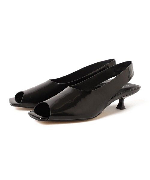 MOHI(モヒ)の「MOHI / オープントゥ ミュール(サンダル・レディース・ブラック/レッド系その他5・35/36/37/38/39)」の1枚目の写真