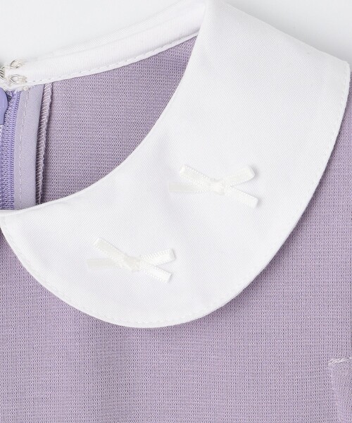ANY(エニィ)の「襟付きレースボンディングワンピース(ワンピース・キッズ・ライラック系/ネイビー系・110/130/120)」の14枚目の写真