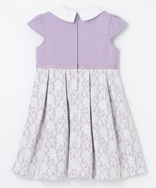 ANY(エニィ)の「襟付きレースボンディングワンピース(ワンピース・キッズ・ライラック系/ネイビー系・110/130/120)」の15枚目の写真