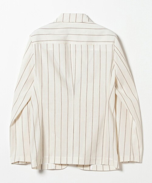 T-JACKET（ティージャケット）の「T-JACKET × Brilla per il gusto / 別注 ストライプ ジャケット（その他アウター・メンズ・オフホワイト・M）」の13枚目の写真