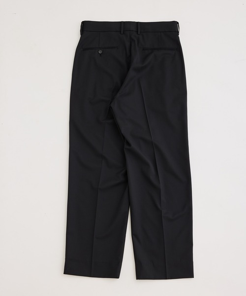 ADAM ET ROPE'（アダムエロペ）の「《SOLOTEX》《REPREVE》トロ ワイド テーパード 2タック スラックス/サスティナブル（スラックス・メンズ・ブラック/グリーン系その他2/グレー系その他・S/M/L）」の10枚目の写真