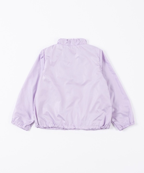 trois lapins kp（トロワラパンケーピー）の「ポリエステルタフタ ウインドブレーカー(100～130cm)（ナイロンジャケット・キッズ・ラベンダー/オフホワイト・130cm/120cm/110cm/100cm）」の21枚目の写真