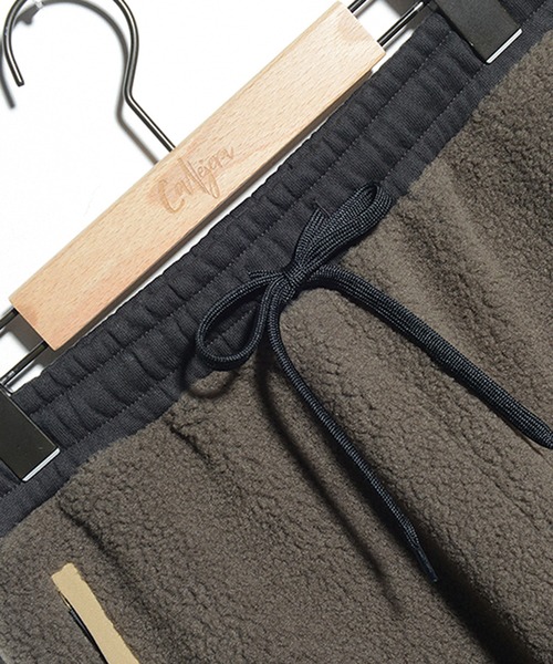 GIORDANO（ジョルダーノ）の「[ CALLEJERA ] COMBI FLEECE PANTS（その他パンツ・レディース・ホワイト/カーキ・2）」の12枚目の写真