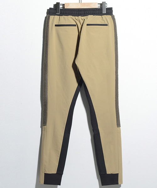 GIORDANO（ジョルダーノ）の「[ CALLEJERA ] COMBI FLEECE PANTS（その他パンツ・レディース・ホワイト/カーキ・2）」の6枚目の写真