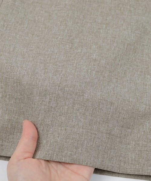 UR'S（ユアーズ）の「リネンライクハイウエストラップワイドパンツ（その他パンツ・レディース・アイボリー/ブラック/サンドベージュ/グリーン系その他/ブルー系その他/ダークグレー/ダークブラウン・S/M/L）」の16枚目の写真