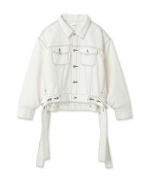 Gジャン デニム ジャケット スナイデル SNIDEL 完売 白 ホワイト