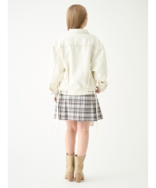 SNIDEL（スナイデル）の「デニムジャケット（デニムジャケット・レディース・ブルー/ホワイト/インディゴブルー・FREE）」の10枚目の写真