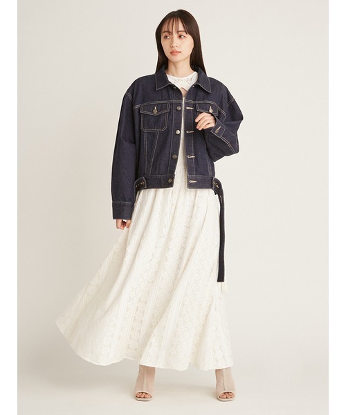 SNIDEL（スナイデル）の「デニムジャケット（デニムジャケット・レディース・ブルー/ホワイト/インディゴブルー・FREE）」の20枚目の写真
