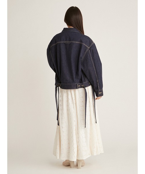 SNIDEL（スナイデル）の「デニムジャケット（デニムジャケット・レディース・ブルー/ホワイト/インディゴブルー・FREE）」の21枚目の写真