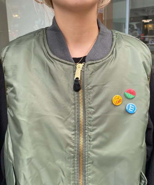 CAPRICIEUX LE'MAGE(カプリシューレマージュ)の「<ROTHCO/ロスコ>MA1ベスト(ベスト・レディース・カーキ・FREE)」の22枚目の写真