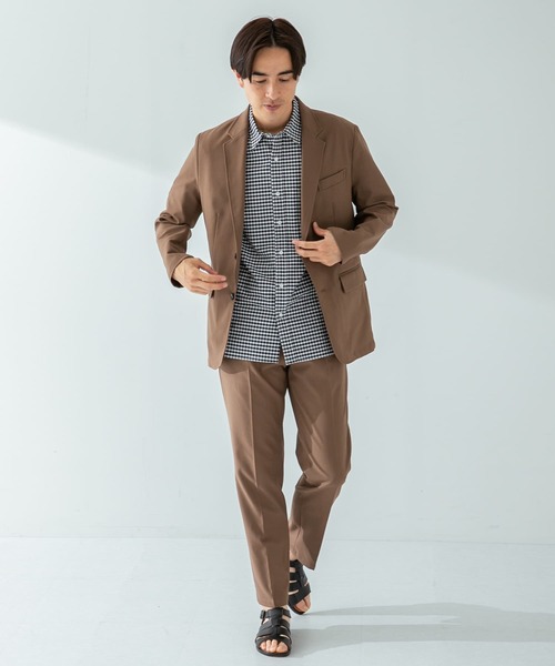 セール】Reflax リネンライクセットアップ（セットアップ）｜URBAN