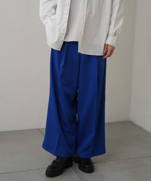COLONY 2139（コロニートゥーワンスリーナイン）の「ワンタックワイドパンツ（その他パンツ・メンズ・ブルー/ブラック/ホワイト・MEDIUM/LARGE）」の17枚目の写真
