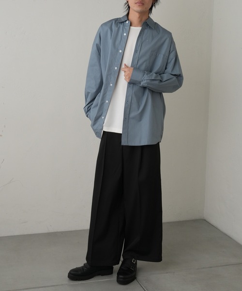 COLONY 2139（コロニートゥーワンスリーナイン）の「ワンタックワイドパンツ（その他パンツ・メンズ・ブルー/ブラック/ホワイト・MEDIUM/LARGE）」の14枚目の写真