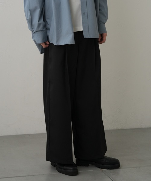 COLONY 2139（コロニートゥーワンスリーナイン）の「ワンタックワイドパンツ（その他パンツ・メンズ・ブルー/ブラック/ホワイト・MEDIUM/LARGE）」の7枚目の写真