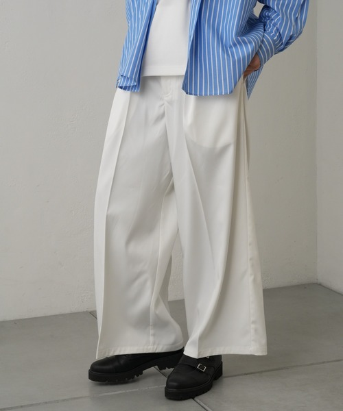 COLONY 2139（コロニートゥーワンスリーナイン）の「ワンタックワイドパンツ（その他パンツ・メンズ・ブルー/ブラック/ホワイト・MEDIUM/LARGE）」の16枚目の写真