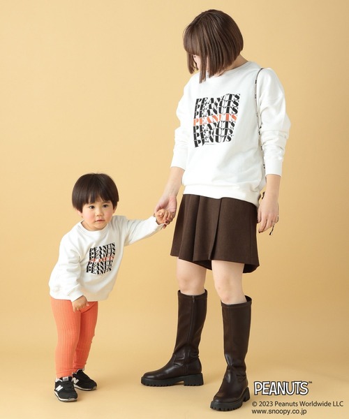 LEPSIM(レプシィム)の「【PEANUTS】プリントスウェット 186653(Tシャツ/カットソー・レディース・ブラック/オフホワイト・FREE)」の11枚目の写真