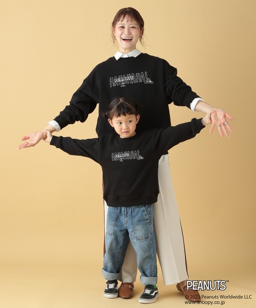 LEPSIM(レプシィム)の「【PEANUTS】プリントスウェット 186653(Tシャツ/カットソー・レディース・ブラック/オフホワイト・FREE)」の12枚目の写真