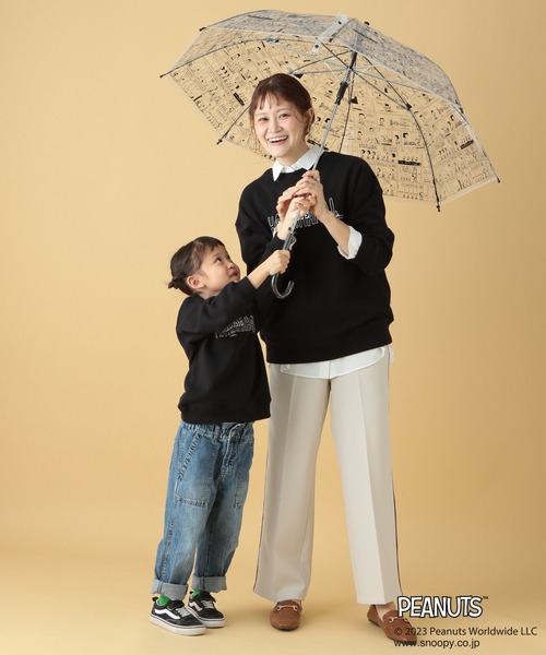 LEPSIM(レプシィム)の「【PEANUTS】プリントスウェット 186653(Tシャツ/カットソー・レディース・ブラック/オフホワイト・FREE)」の13枚目の写真