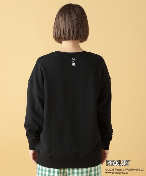 LEPSIM(レプシィム)の「【PEANUTS】プリントスウェット 186653(Tシャツ/カットソー・レディース・ブラック/オフホワイト・FREE)」の18枚目の写真