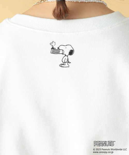 LEPSIM(レプシィム)の「【PEANUTS】プリントスウェット 186653(Tシャツ/カットソー・レディース・ブラック/オフホワイト・FREE)」の19枚目の写真