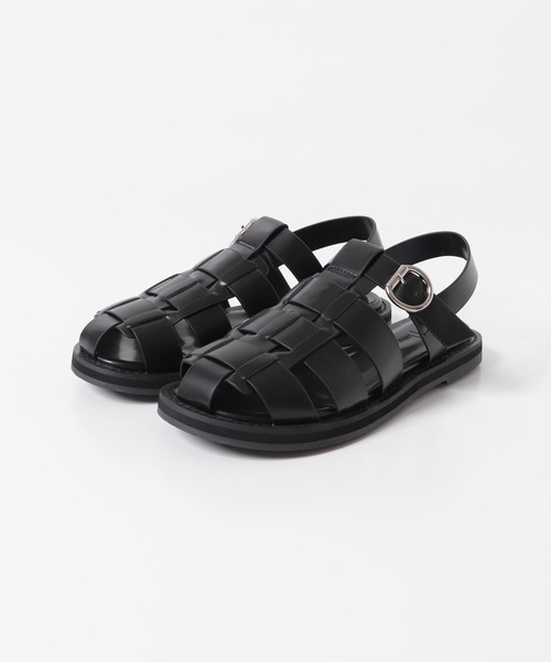 URBAN RESEARCH Sonny Label(アーバンリサーチサニーレーベル)の「グルカサンダル(サンダル・レディース・ブラック/オフホワイト・SMALL/MEDIUM/LARGE)」の7枚目の写真