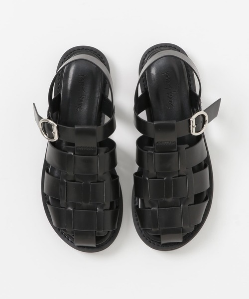 URBAN RESEARCH Sonny Label(アーバンリサーチサニーレーベル)の「グルカサンダル(サンダル・レディース・ブラック/オフホワイト・SMALL/MEDIUM/LARGE)」の8枚目の写真