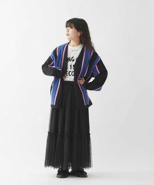 VOYAGER 様おまとめ2点✨relume カーディガン ストライプワンピース VOYAGER 様おまとめ2点✨relume カーディガン ストライプワンピース