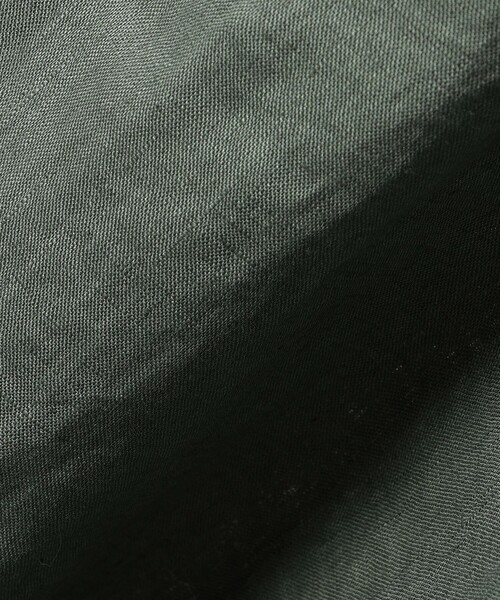 SHIPS any（シップス エニィ）の「SHIPS any: 〈洗濯機可能〉オーガニック リネン オープンカラー 半袖 シャツ◇（シャツ/ブラウス・メンズ・オリーブ/ブルー/グリーン/レンガ・SMALL/MEDIUM/LARGE/X-LARGE）」の21枚目の写真