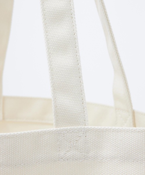 X-girl（エックスガール）の「VINYL LIP FACE CANVAS TOTE BAG（トートバッグ・レディース・ブルー/ブラック/ホワイト・ONE SIZE）」の6枚目の写真