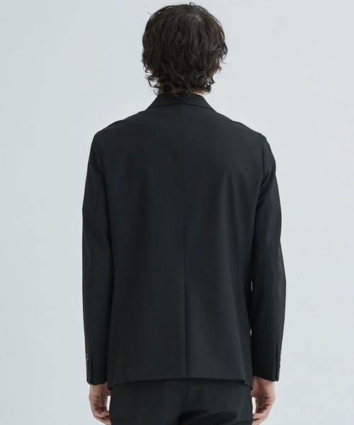 city（シティ）の「NEW NIFTEC SLIM TAILORED JKT/ 高機能スリムジャケット / セットアップ対応（テーラードジャケット・メンズ・ブラック/ダークグリーン/ダークグレー・1/2/3）」の7枚目の写真