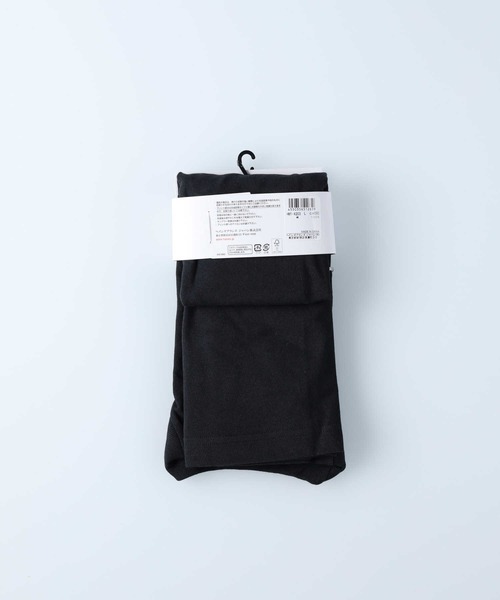 HANES(ヘインズ)の「【HANES】NEW1Pモックネック(Tシャツ/カットソー・メンズ・ブラック/ホワイト・M/L/XL)」の6枚目の写真