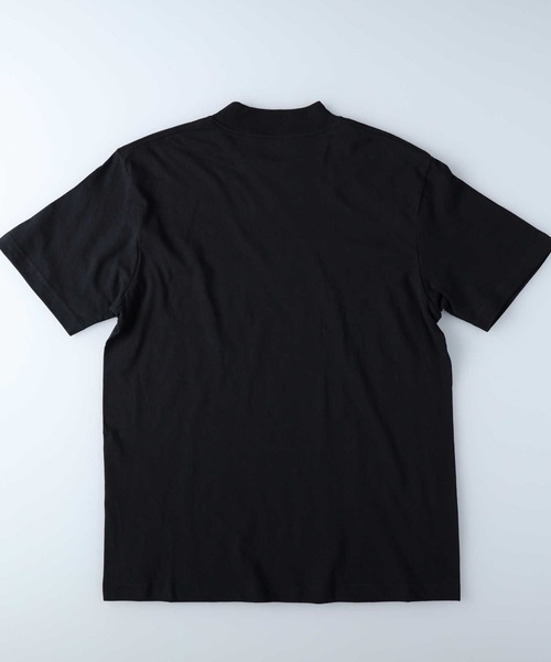 HANES(ヘインズ)の「【HANES】NEW1Pモックネック(Tシャツ/カットソー・メンズ・ブラック/ホワイト・M/L/XL)」の8枚目の写真