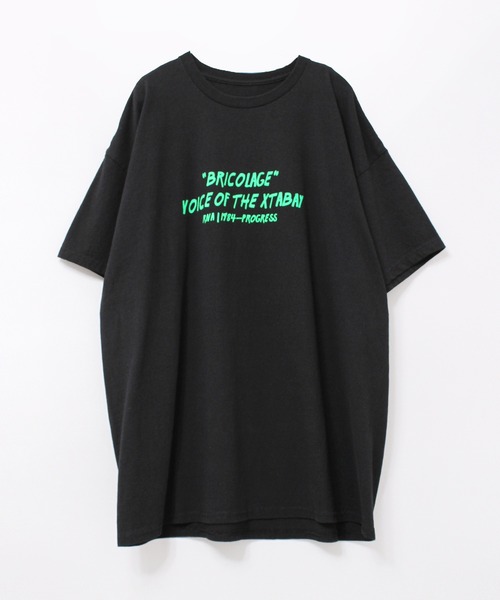 RNA(アールエヌエー)の「M2080 エクスタベイロゴメガビッグT(Tシャツ/カットソー・レディース・ミント/ベージュ/ブラック/ホワイト/ホワイト系その他・MEDIUM)」の3枚目の写真