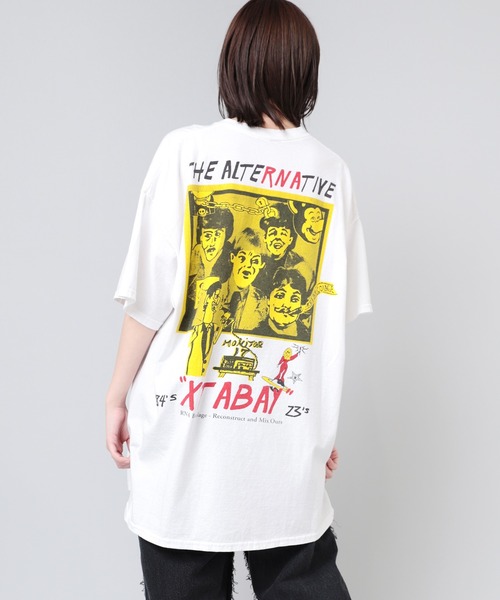 RNA(アールエヌエー)の「M2080 エクスタベイロゴメガビッグT(Tシャツ/カットソー・レディース・ミント/ベージュ/ブラック/ホワイト/ホワイト系その他・MEDIUM)」の15枚目の写真