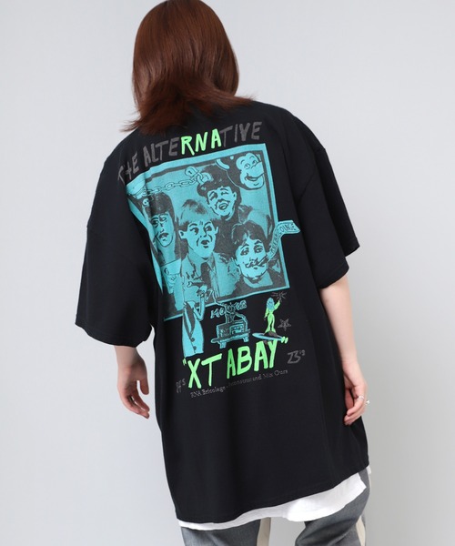 RNA(アールエヌエー)の「M2080 エクスタベイロゴメガビッグT(Tシャツ/カットソー・レディース・ミント/ベージュ/ブラック/ホワイト/ホワイト系その他・MEDIUM)」の22枚目の写真