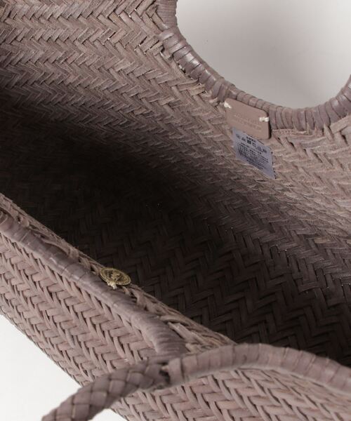 DRAGON(ドラゴン)の「DRAGON DIFFUSION/ドラゴンディフュージョン NANTUCKET BUSKET BIG バッグ(トートバッグ・メンズ・ダークブラウン/ブラウン/グレー・FREE)」の6枚目の写真