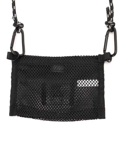 POLeR（ポーラー）の「【POLeR / ポーラー】別注ドリンク メッシュ ポーチ（ショルダーバッグ・メンズ・ブラック/ネイビー・FREE）」の15枚目の写真