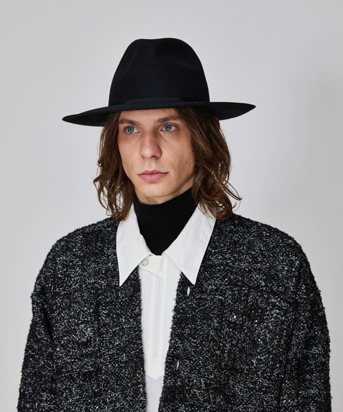 Iroquois（イロコイ）の「CENTER CREASE HAT（ハット・メンズ・ベージュ/オリーブ/ブラック・2/3）」の13枚目の写真